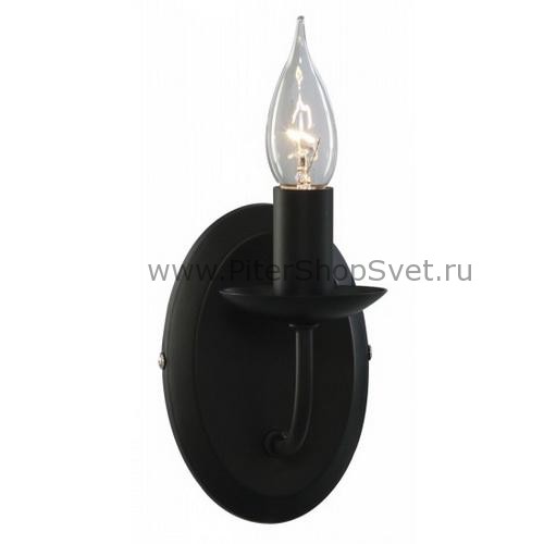 бра свеча A6310AP-1BK TAMARA от производителя Arte Lamp